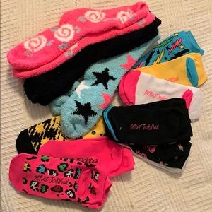 Betsey Johnson socks.